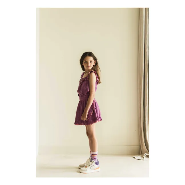 Rock Sisi Kariert | Mauve