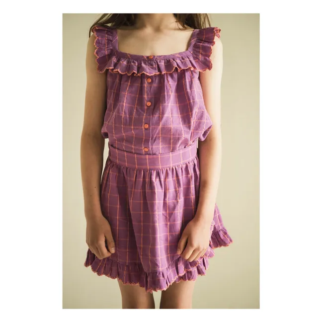 Rock Sisi Kariert | Mauve