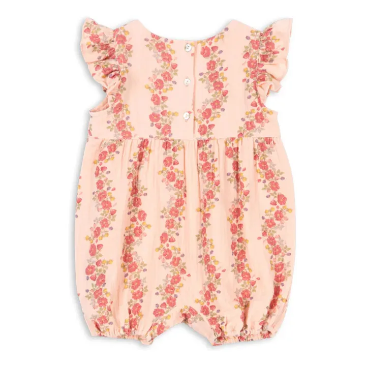 Combishort Coco Coton Bio | Rose pâle- Image produit n°4