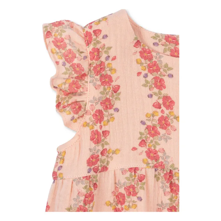 Combishort Coco Coton Bio | Rose pâle- Image produit n°1