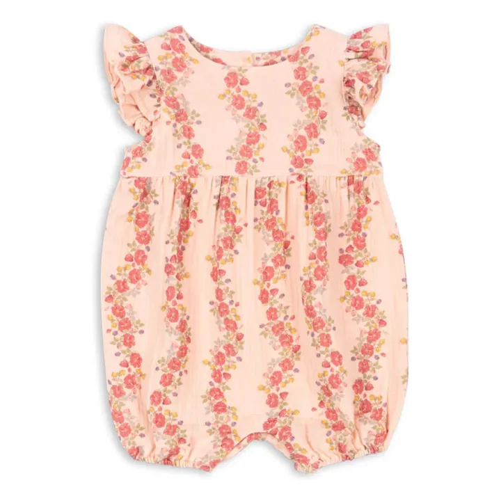 Combishort Coco Coton Bio | Rose pâle- Image produit n°0