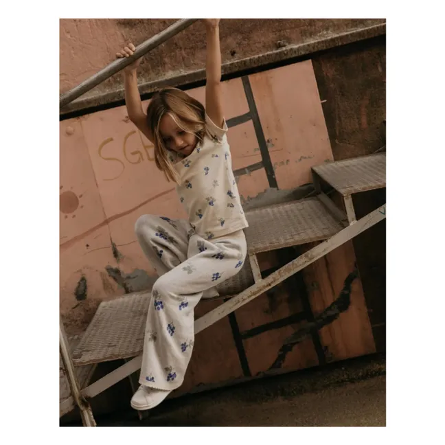 Maglietta in cotone biologico Grape | Ecru