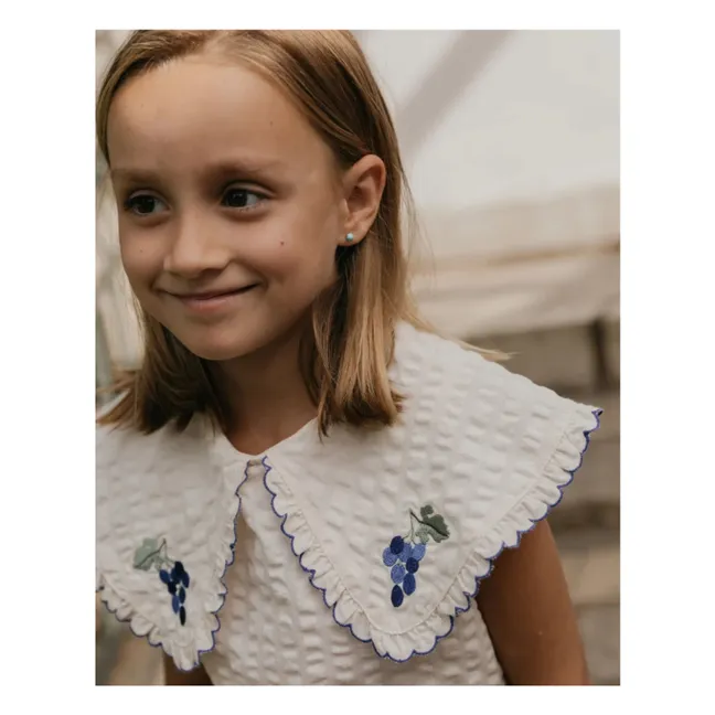 Blusa Grappe Gaufrée | Crudo