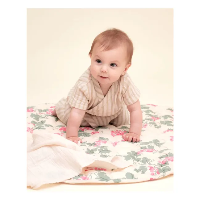 Body de rayas Pebble | Beige