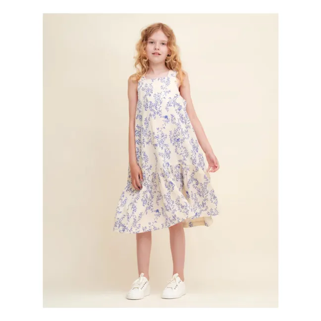 Vestido Jardim Volant | Crudo