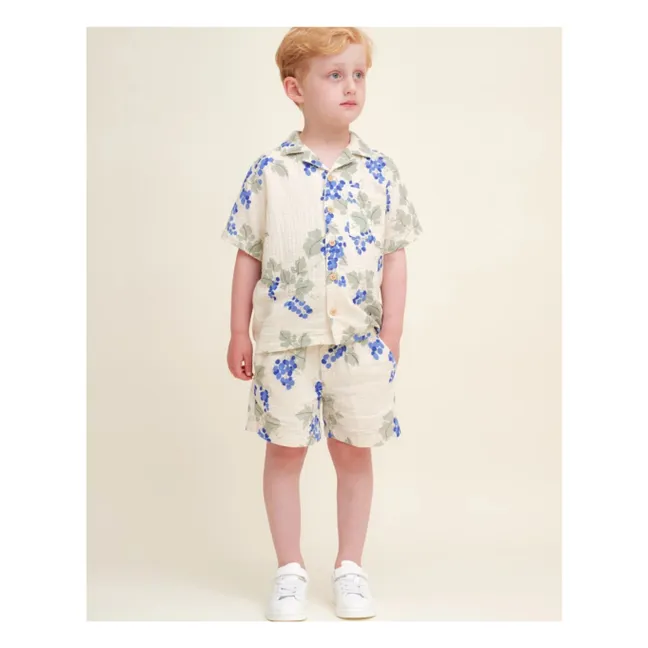 Grape shirt | Ecru
