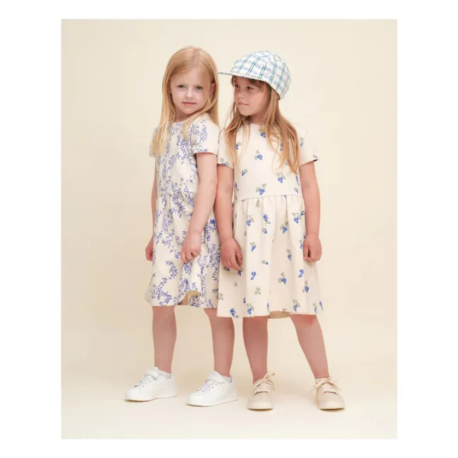 Kleid Jardim Bio-Baumwolle | Seidenfarben