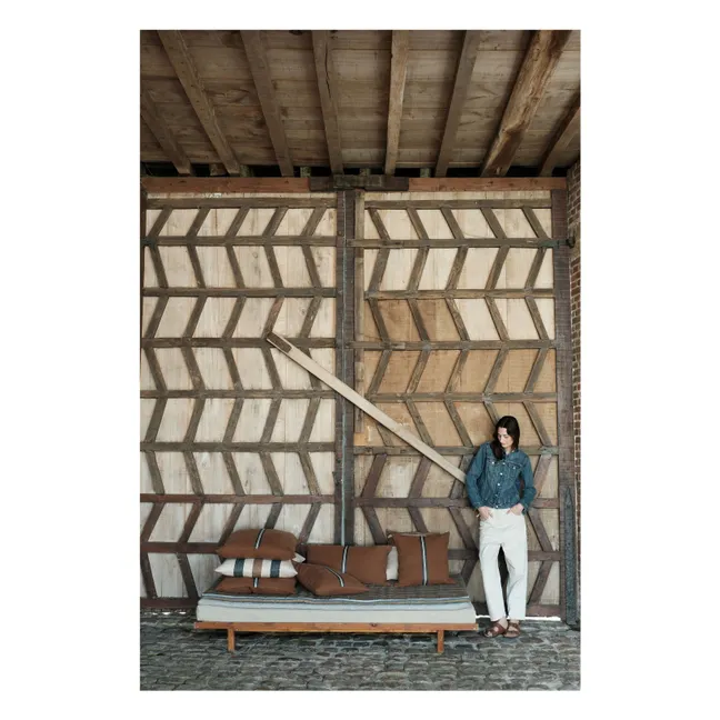 Miles cushion cover | Tabacco