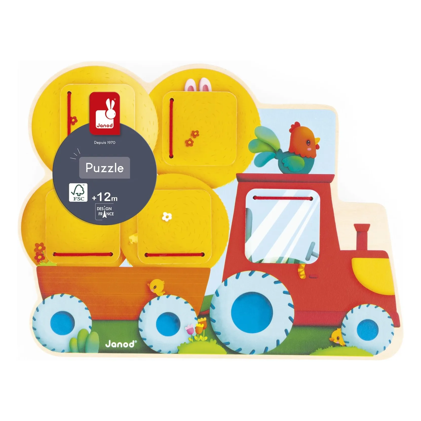 Cache-cache tracteur- Image produit n°6