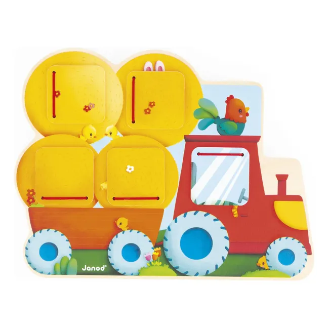 Tractor hide-and-seek