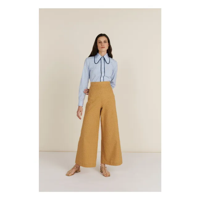 Ala Stripes Shirt | Blue