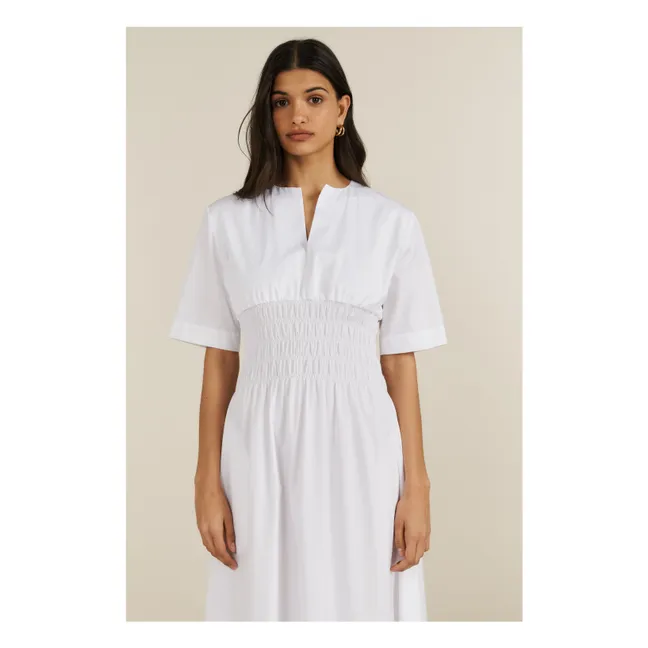 Roma dress | White