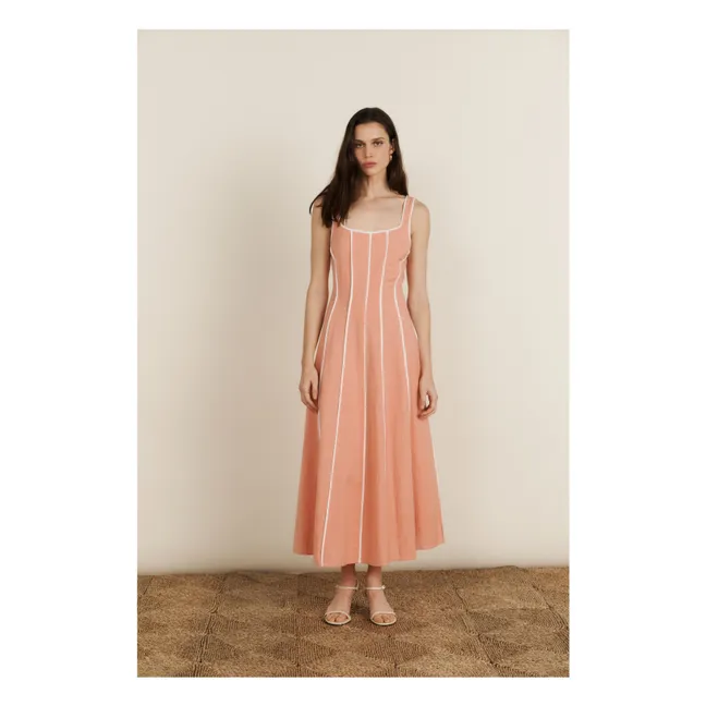 Vestido Riko | Rosa Melocotón