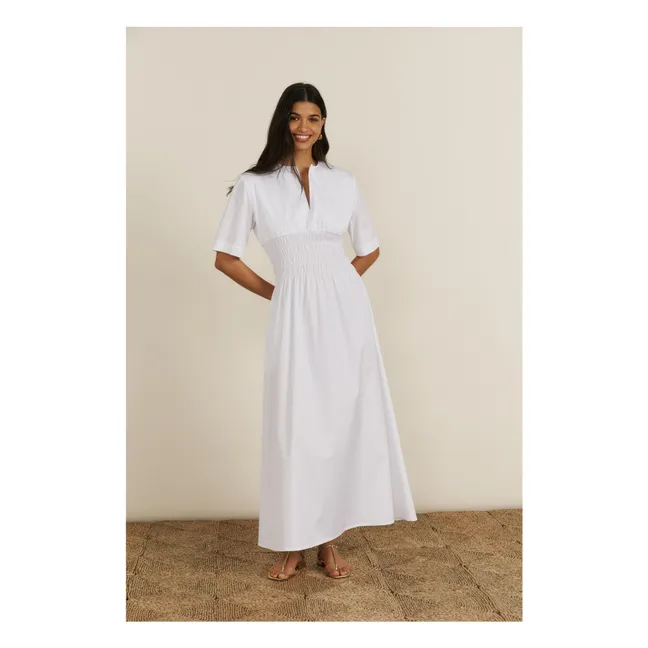 Roma dress | White