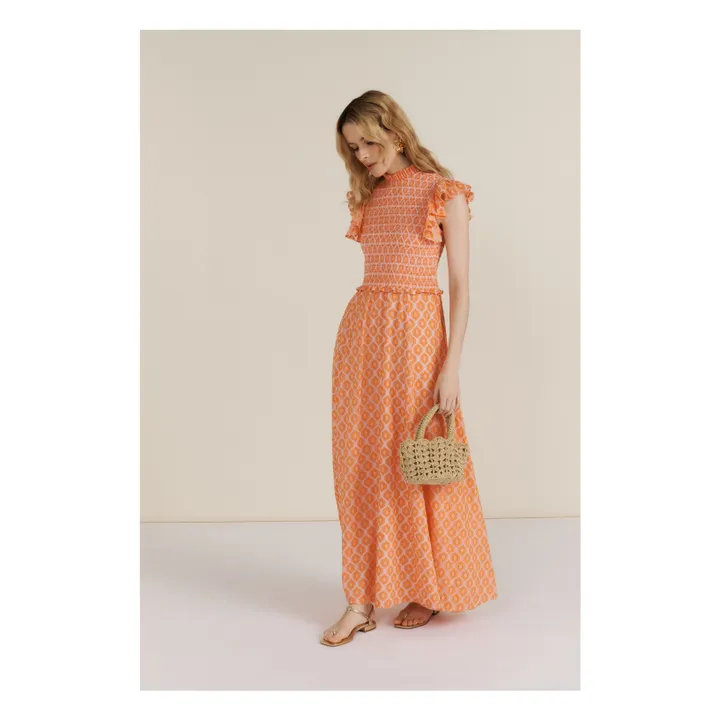 Robe Ramses | Orange- Image produit n°1