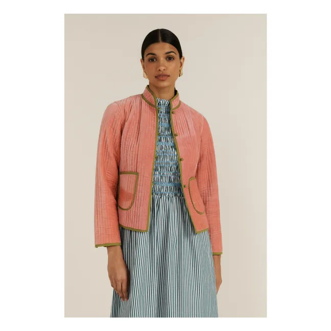 Veste Matelassée Fittonia | Rose pêche