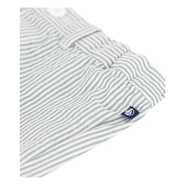 Pantaloncini in cotone biologico Belto | Ecru