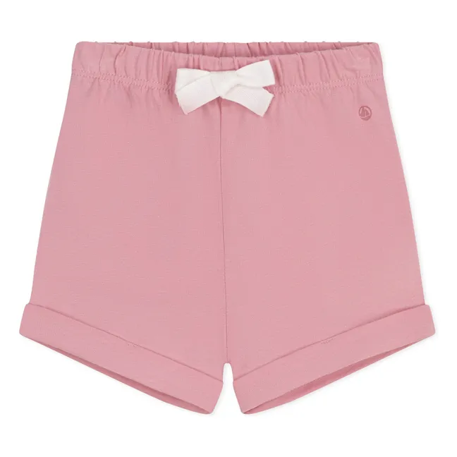 Pantaloncini in cotone biologico Biblo | Rosa