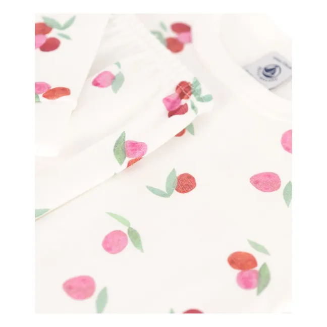 Brush Snug Pyjamas Small Abibay Organic Cotton | Ecru