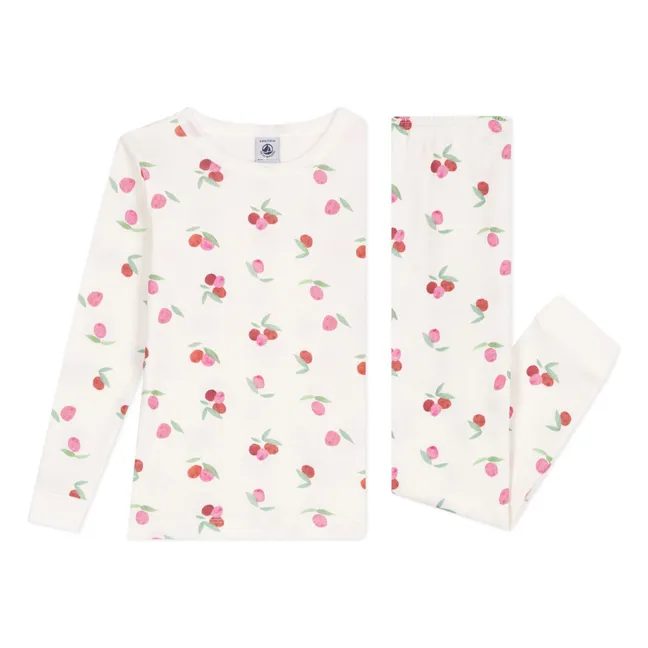Brush Snug Pyjamas Small Abibay Organic Cotton | Ecru