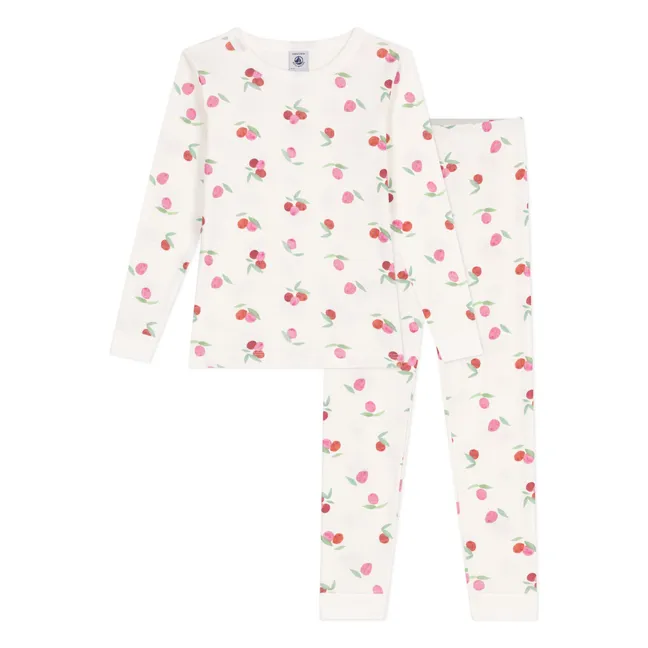Brush Snug Pyjamas Small Abibay Organic Cotton | Ecru