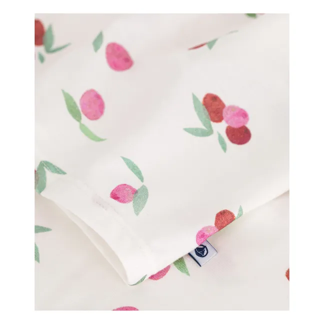 Pijama corto de algodón ecológico Bristel | Crudo