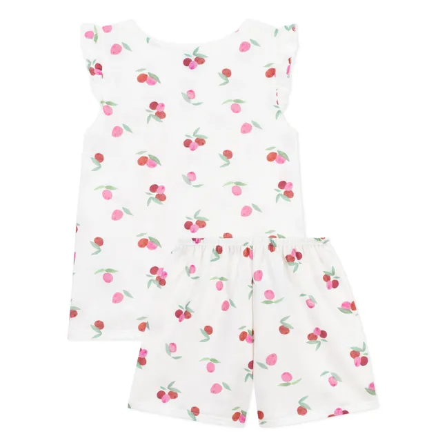 Pyjashort Bristel Organic Cotton | Ecru