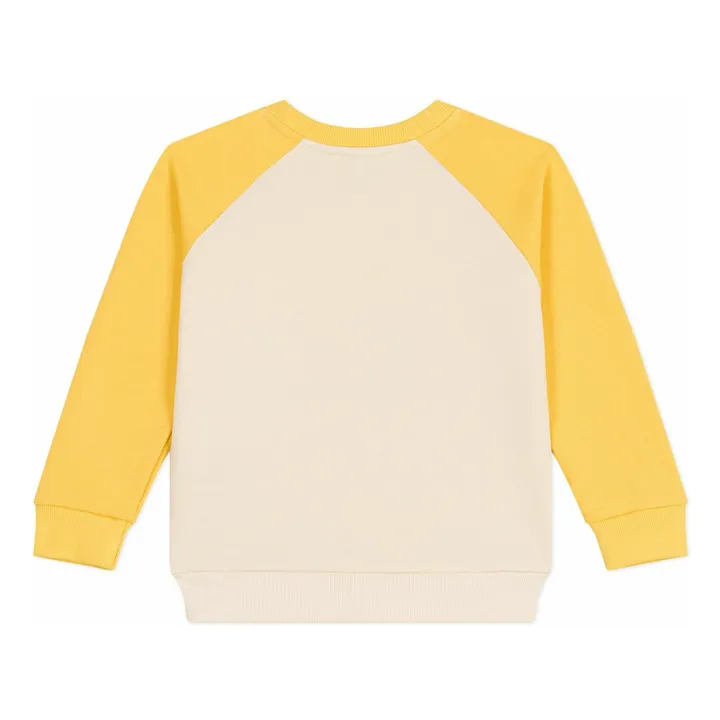 Sweatshirt aus Bio-Baumwolle | Gelb- Produktbild Nr. 1