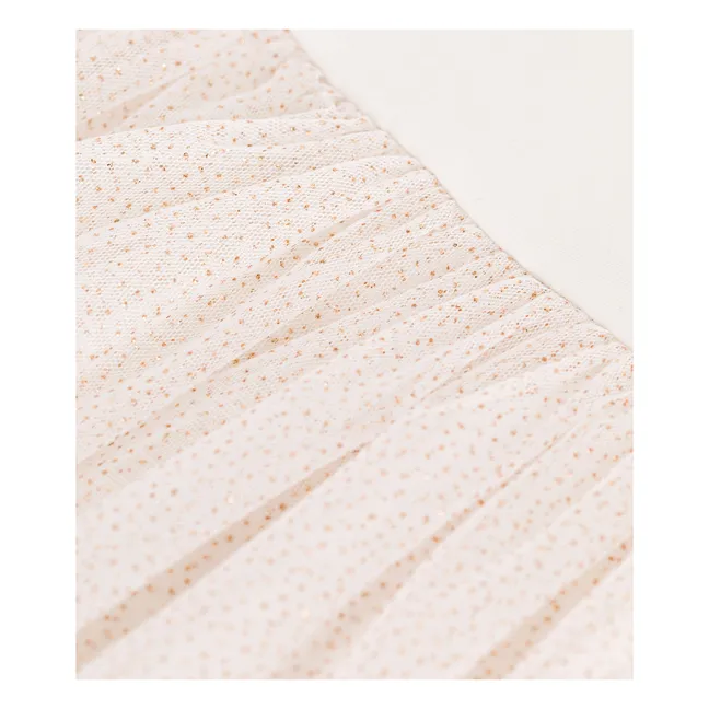 Vestido de algodón orgánico Boll | Crema