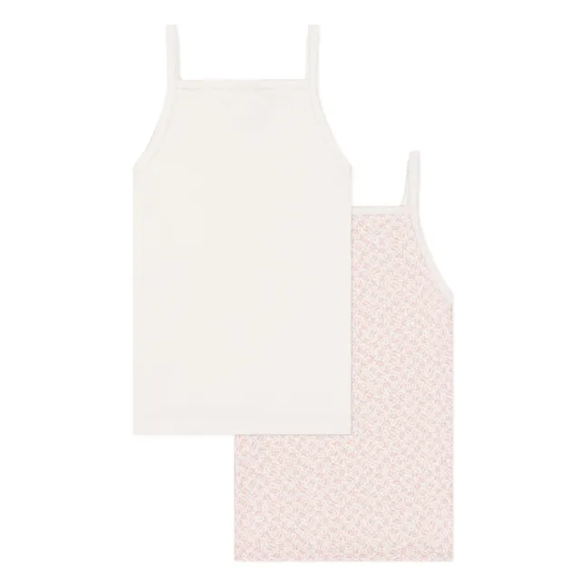 Lot 2 Débardeurs Naoshima Coton Bio | Ecru