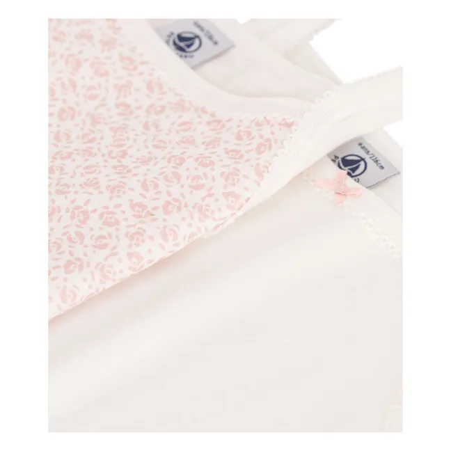 Lot 2 Débardeurs Naoshima Coton Bio | Ecru