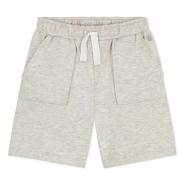Short Baestro Coton Bio | Gris chiné