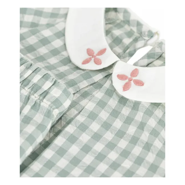 Ensemble Blouse et Short Bamie Coton Bio | Sauge