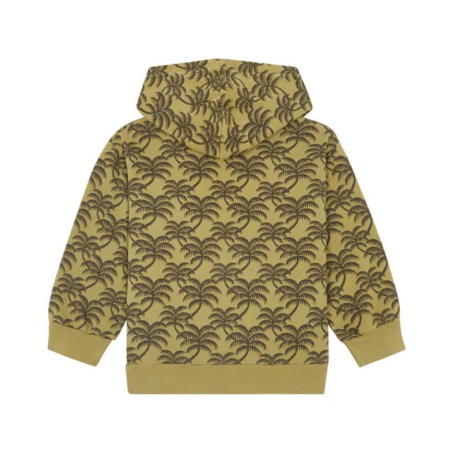 Kapuzen-Sweatshirt aus Bio-Baumwolle | Khaki
