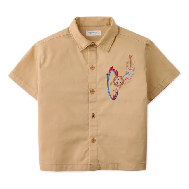 Théo Circus shirt | Beige