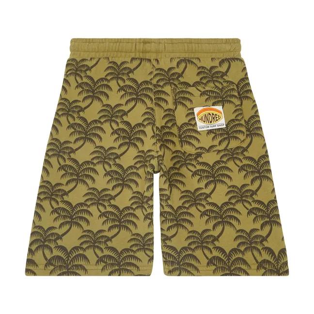 Pantalones cortos de algodón ecológico | Verde Kaki
