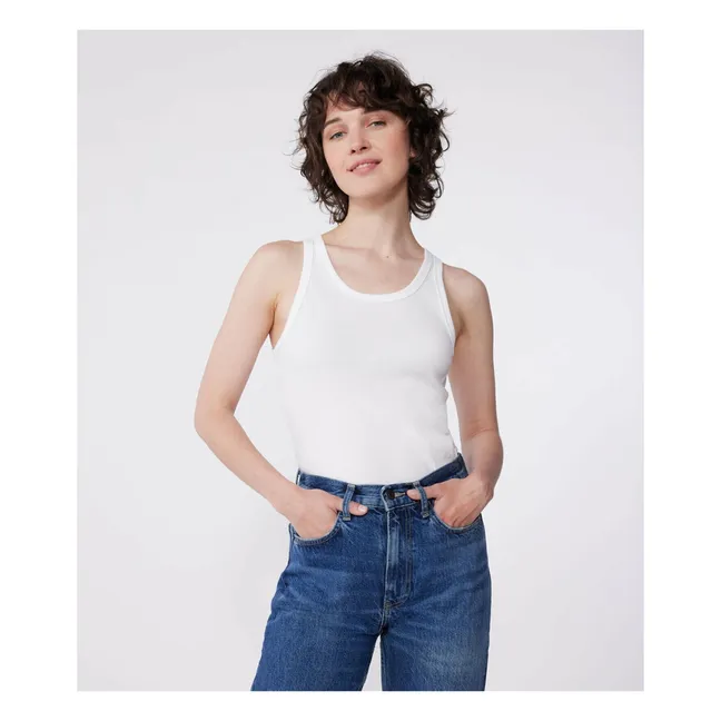 Tanktop aus Bio-Baumwolle | Weiß