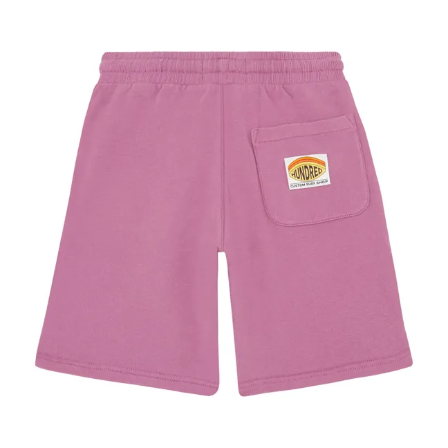 Organic cotton shorts | Mauve