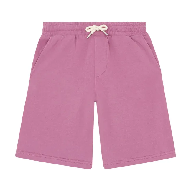 Organic cotton shorts | Mauve