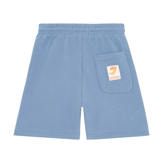 Organic cotton shorts | Denim blue
