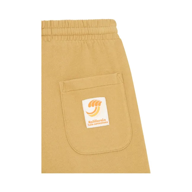 Pantalones cortos de algodón ecológico | Beige