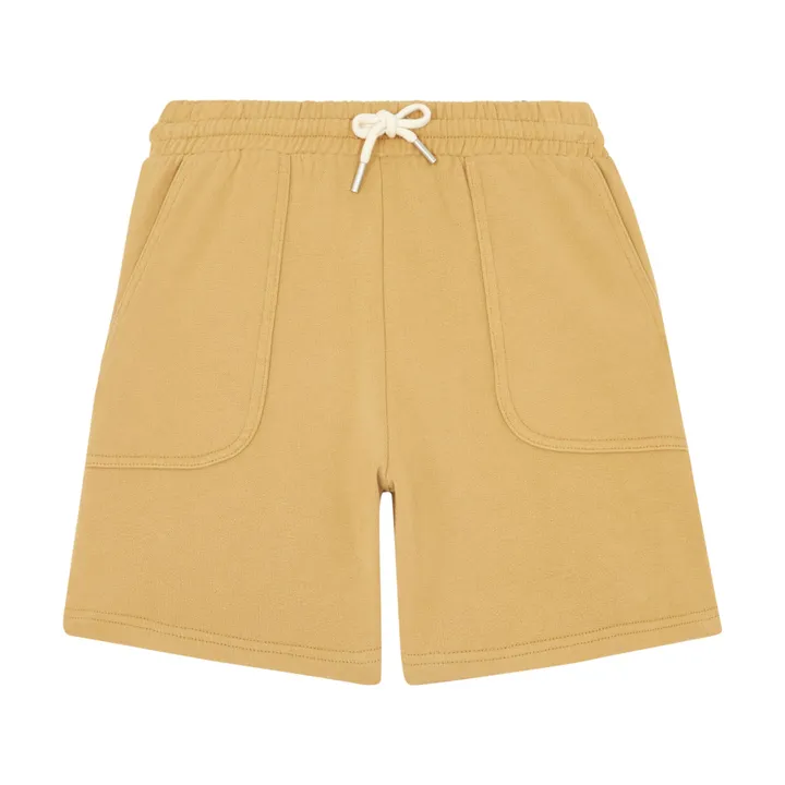 Short en Coton Bio | Beige- Image produit n°0