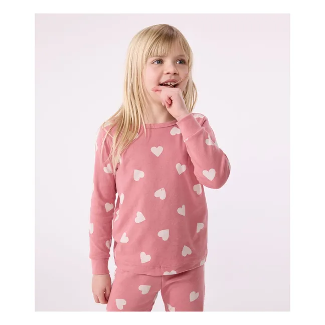 Pijama de algodón ecológico | Rosa Viejo