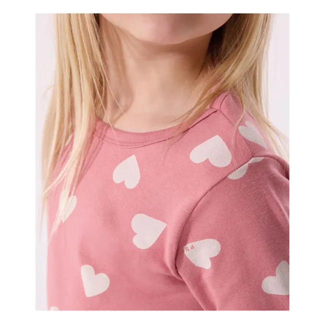 Pijama de algodón ecológico | Rosa Viejo