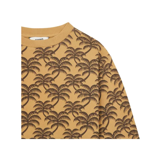Organic cotton sweatshirt | Beige