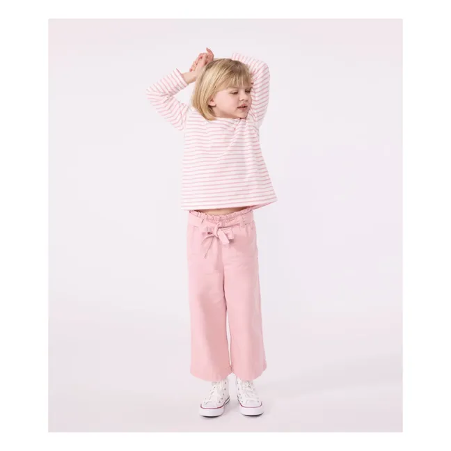 Pantalones Bip Tencel | Rosa