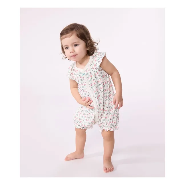 Balian Organic Cotton Playsuit | White