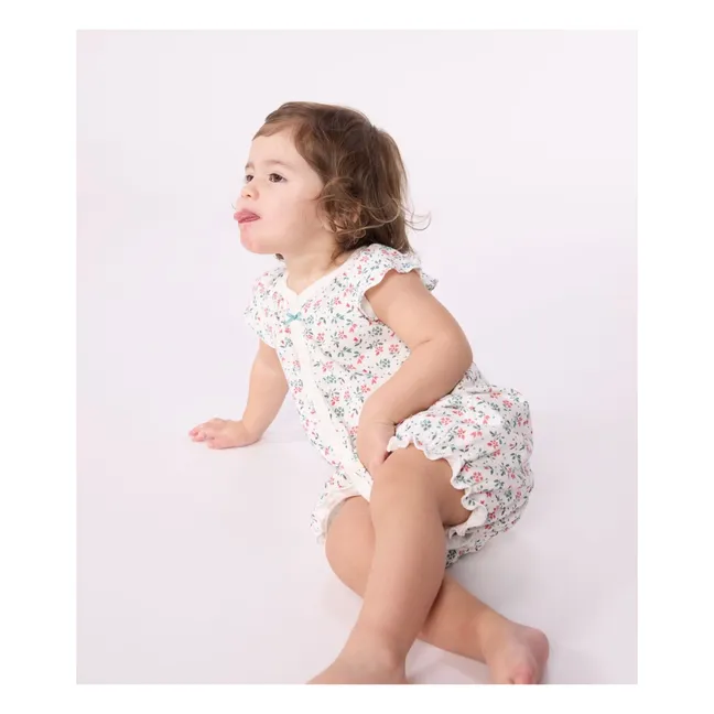 Balian Organic Cotton Playsuit | White