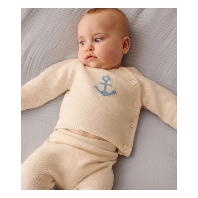 Ensemble Pull et Legging Baptiser Laine | Ecru