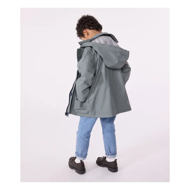 Tarmac Waxed Coat Recycled Fibers | Khaki